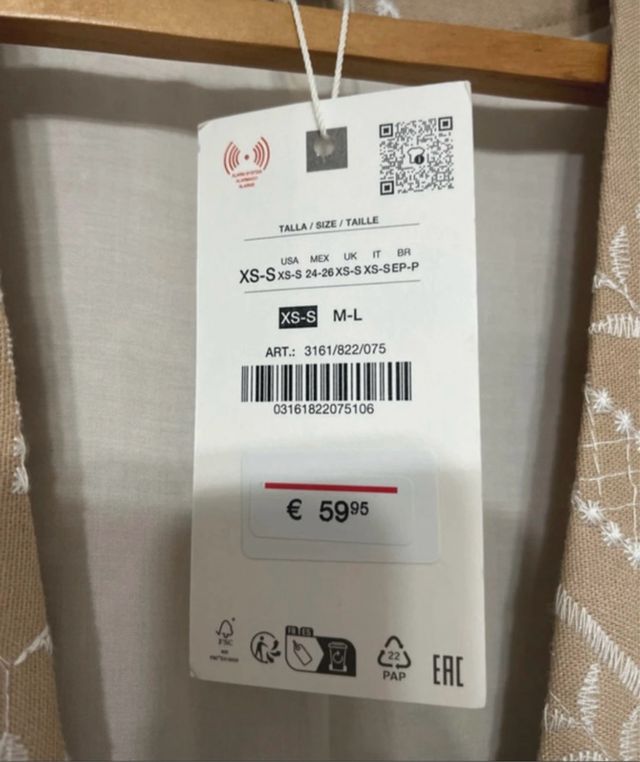 Chaqueta Kimono Zara Mujer