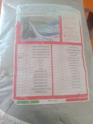 Aislante térmicos furgo camper , autocaravana