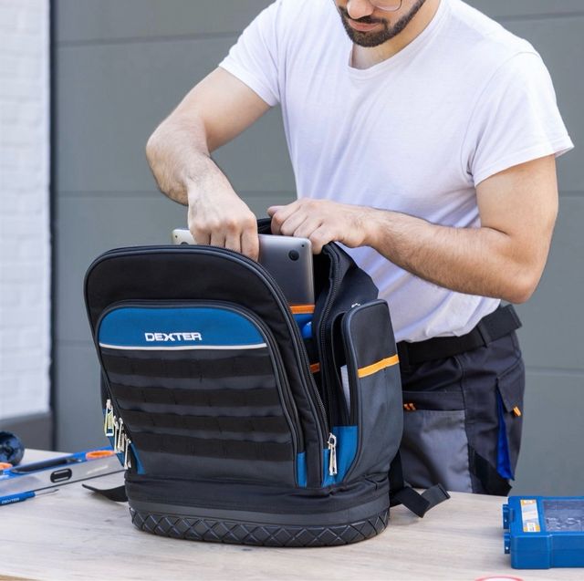 Mochila para herramientas 30 Litros  15 bolsillos