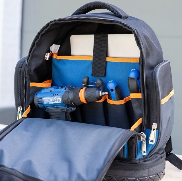 Mochila para herramientas 30 Litros  15 bolsillos