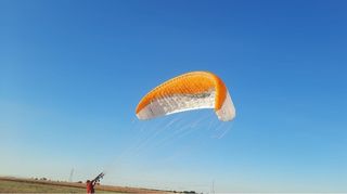 Paramotor completo con vela y  remolque
