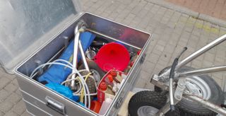 Paramotor completo con vela y  remolque