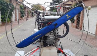 Paramotor completo con vela y  remolque