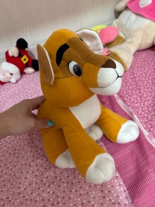 Peluche leoncino morbido
