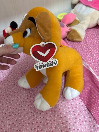 Peluche leoncino morbido