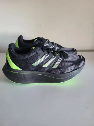 Zapatillas Adidas Adizero Akuru Negras/Verdes