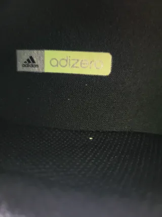 Zapatillas Adidas Adizero Akuru Negras/Verdes