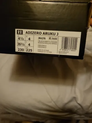 Zapatillas Adidas Adizero Akuru Negras/Verdes