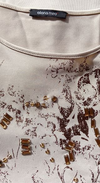 Camiseta Elena Miró manga francesa