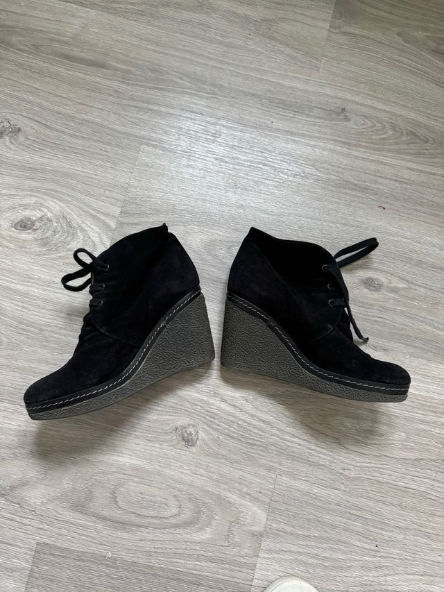 Botines Adidas Supernova Cuña Negro