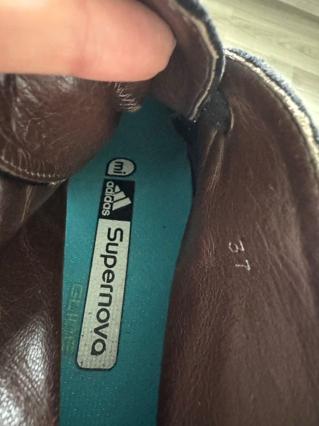 Botines Adidas Supernova Cuña Negro