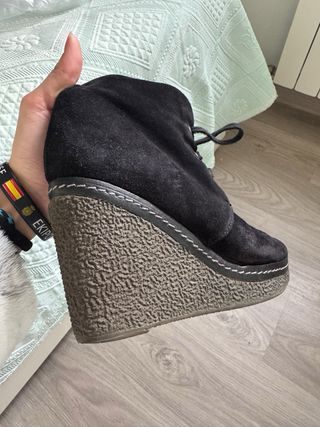 Botines Adidas Supernova Cuña Negro