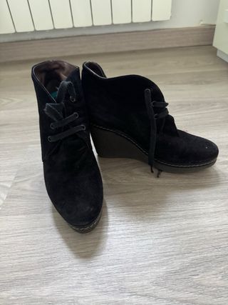 Botines Adidas Supernova Cuña Negro