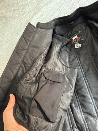 Chaqueta Moto Cuero Hombre SPYKE,