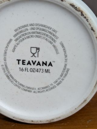 Set Teavana Starbucks