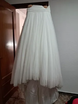 Vestido de Novia Pepe Botella Blanco