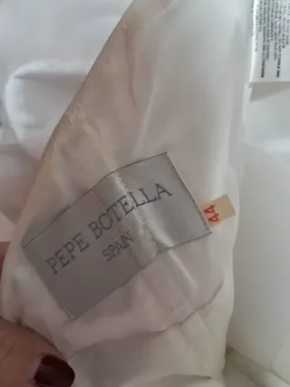 Vestido de Novia Pepe Botella Blanco