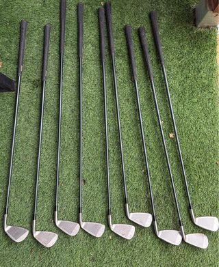 Bolsa de golf Boomerang con palos