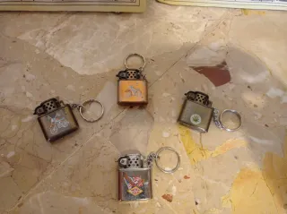 Portachiavi vintage da collezione con regalo agg.