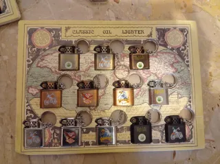 Portachiavi vintage da collezione con regalo agg.