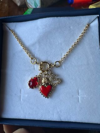 Collana con cristalli lettere disponibili