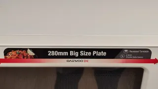 Microondas Daewoo 280mm Big Size Plate