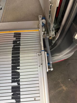 Rampa aluminio para furgoneta