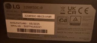 Monitor LG 32" Curvo FHD IPS 100Hz