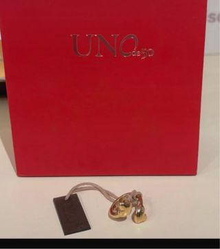 Anillo Uno de 50 Dorado Talla 18.1 mm