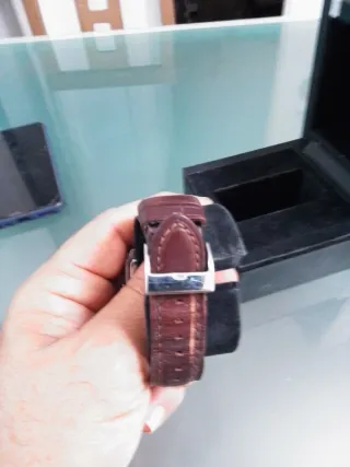 Reloj Lotus Hombre Negro y Marrón