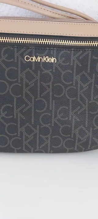 Bolso Calvin Klein Mujer Marrón y Beige