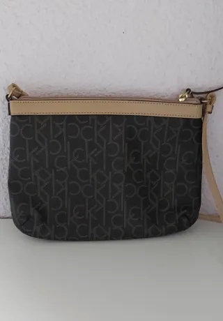 Bolso Calvin Klein Mujer Marrón y Beige