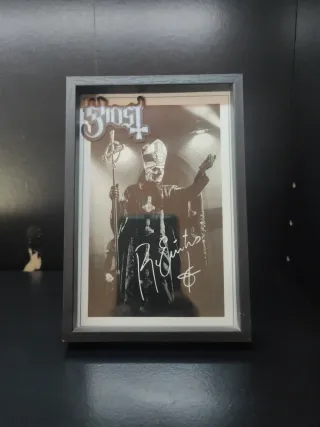Ghost Foto Papa Emeritus II Firmada