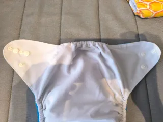 Pañales de tela reutilizables - Lote variado