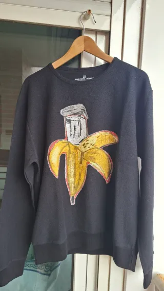 Sudadera Jean Michel Basquiat XL Banana
