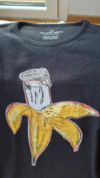 Sudadera Jean Michel Basquiat XL Banana