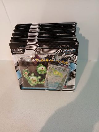 Blister Cartas Pokémon Fulgor Negro Español