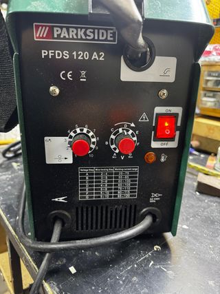 Soldadora PARKSIDE PFDS 120 A2 Hilo Tubular