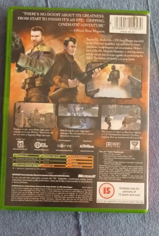 Xbox Return to Castle Wolfenstein: Tides of War FP