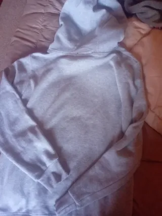 Sudadera  mujer /gris capucha Talla S