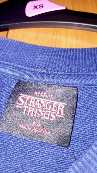 Felpa Stranger Things Blu