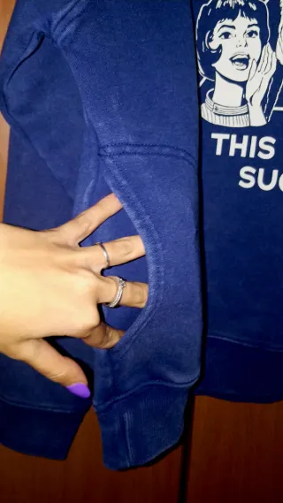 Felpa Stranger Things Blu