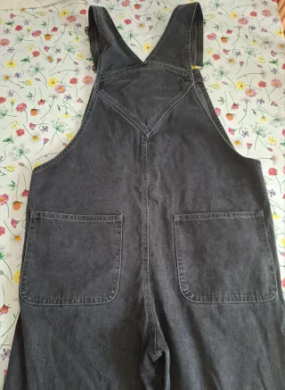 Peto vaquero Pull&Bear negro