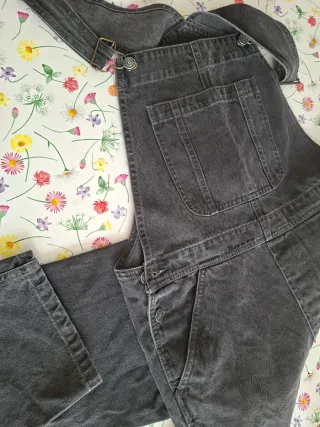 Peto vaquero Pull&Bear negro