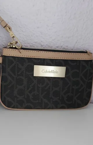 Cartera Calvin Klein Mujer Marrón y Beige