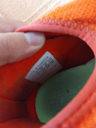 Zapatillas de fútbol Adidas Naranja y Verde