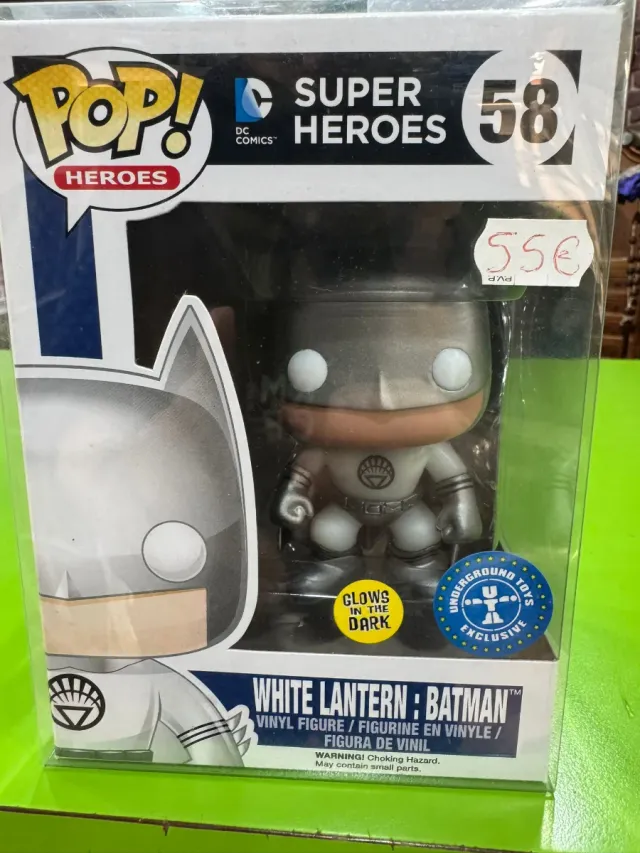 Funko Pop! White Lantern Batman #58
