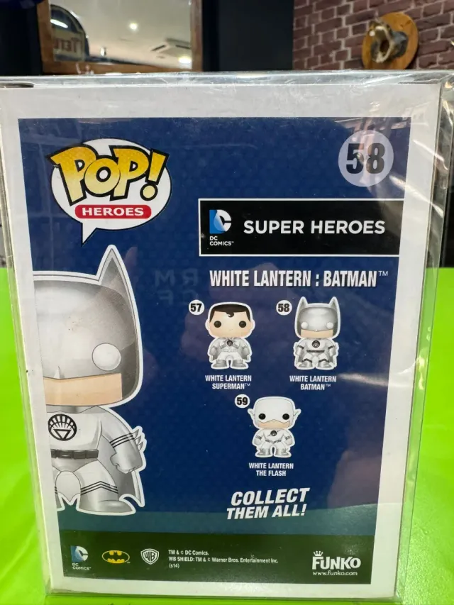Funko Pop! White Lantern Batman #58