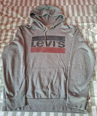Sudadera Levi's Talla L Gris
