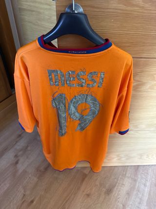 Camiseta FC Barcelona Naranja Original 2006 messi